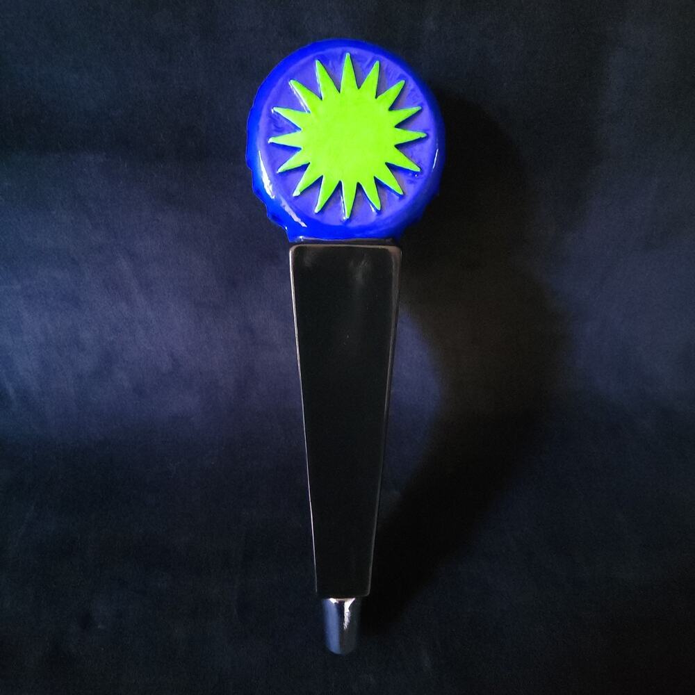Green Flash 30th Street Pale Ale Beer Bar Tap Handle Rare San Diego 9" Long Used